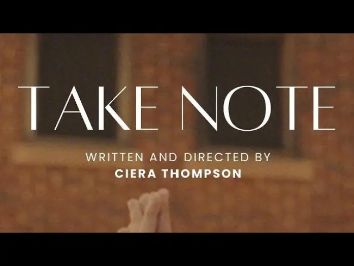 Watch film Take Note | Take Note - Official Trailer