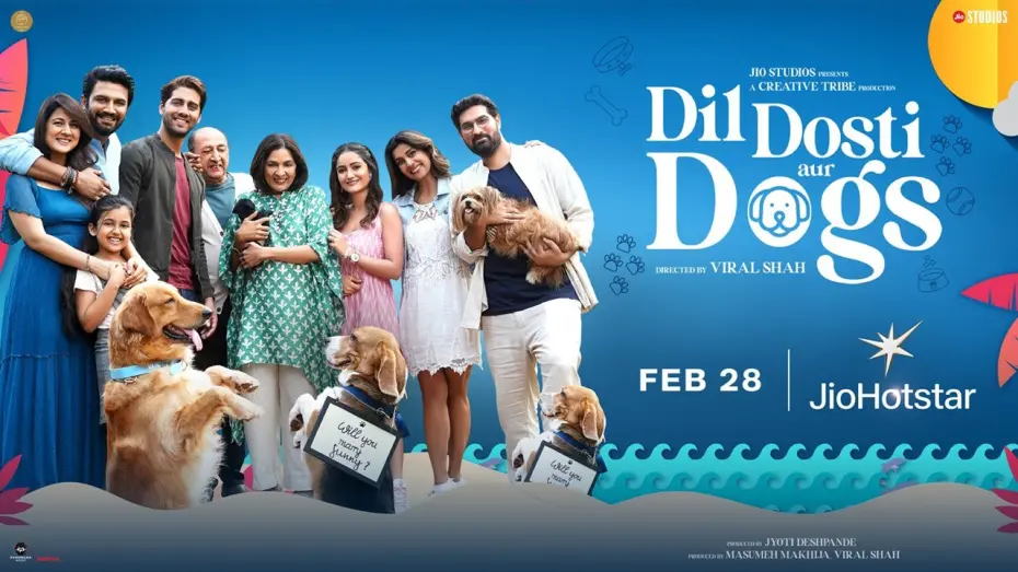 Watch film Dil Dosti Aur Dogs | Dil Dosti Aur Dogs | Trailer | Kunal Roy K, Sharad K, Tridha C, Keerti K, Neena G| 28 Feb JioHotstar