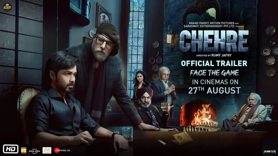 Watch film Chehre | Chehre: Official Trailer | Amitabh Bachchan, Emraan Hashmi | Rumy J | Anand Pandit | 27th August 21