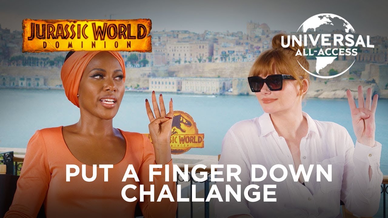 Watch film Jurassic World Dominion | Jurassic World: Dominion (DeWanda Wise, Bryce Dallas Howard) | Put A Finger Down Challenge 🦕