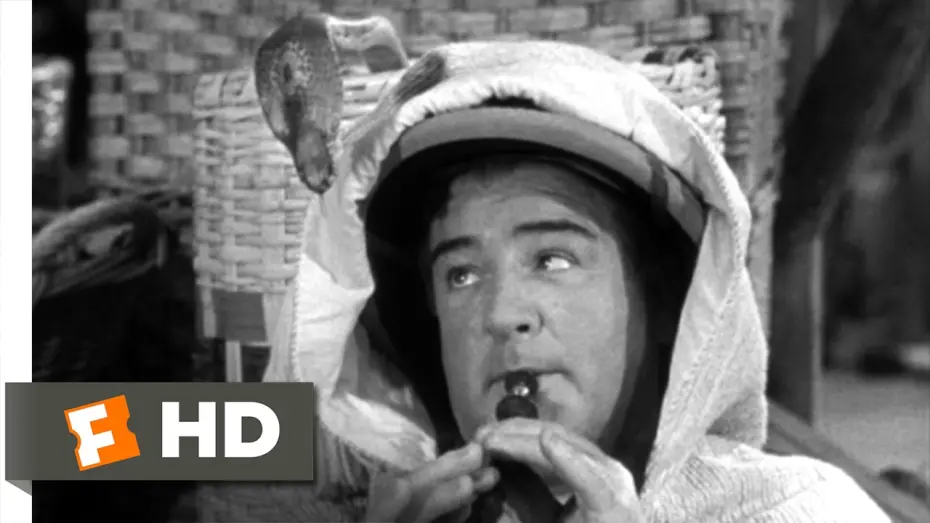 Watch film Abbott and Costello Meet the Mummy | Abbott and Costello Meet the Mummy (1955) - Snake Charmer Scene (2/10) | Movieclips