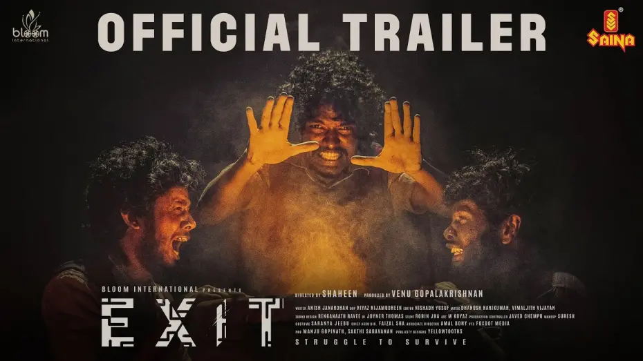 Watch film Exit | EXIT Trailer | Malayalam | Tamil | Sreeraam | Vishak nair | Shaheen | Venu Gopalakrishnan