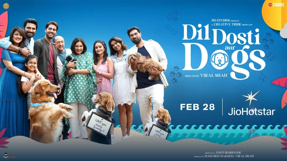 Watch film Dil Dosti Aur Dogs | Dil Dosti Aur Dogs | Official Trailer | Feb 28 | Neena Gupta | Sharad Kelkar | JioHotstar