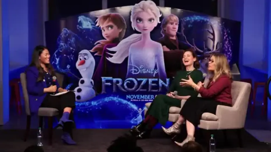 Watch film Frozen II | Geena Davis & Jennifer Lee Fireside Chat