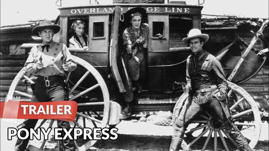 Watch film Pony Express | Pony Express 1953 Trailer | Charlton Heston | Rhonda Fleming