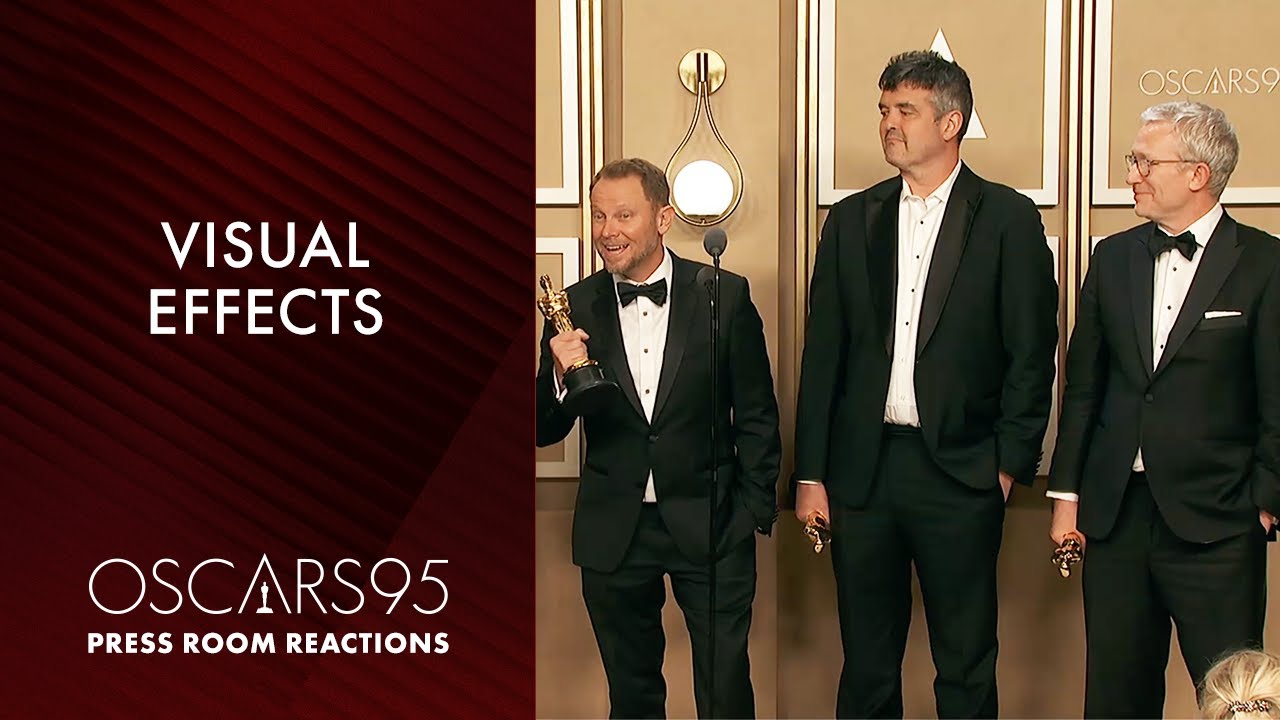 Watch film Avatar: The Way of Water | Visual Effects | Avatar: The Way of Water | Oscars95 Press Room Speech