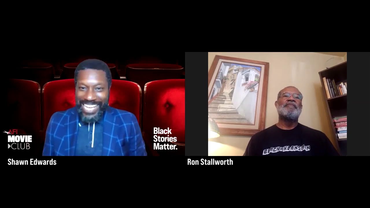 Watch film BlacKkKlansman | BLACKKKLANSMAN Full Conversation with Shawn Edwards & Ron Stallworth - AFI Movie Club