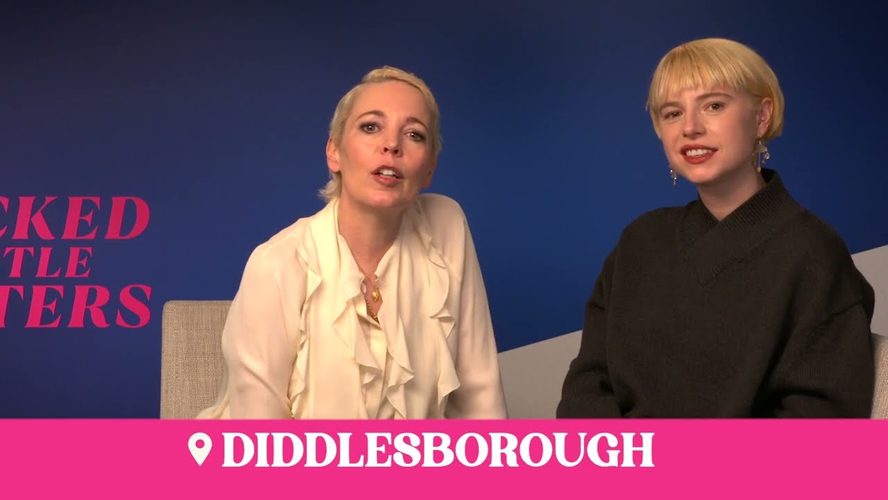 Watch film Wicked Little Letters | Olivia Colman and Jessie Buckley Guess the Real Town