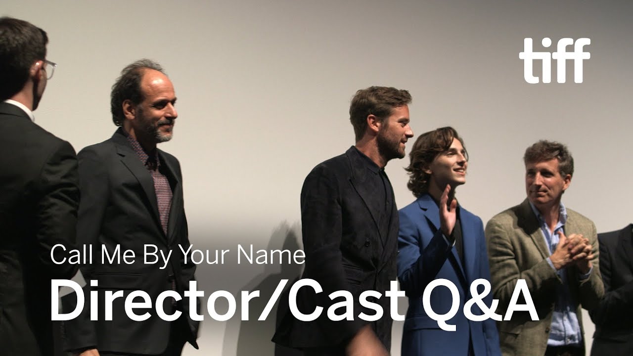 Watch film Call Me by Your Name | Director/Cast Q&A at TIFF 2017