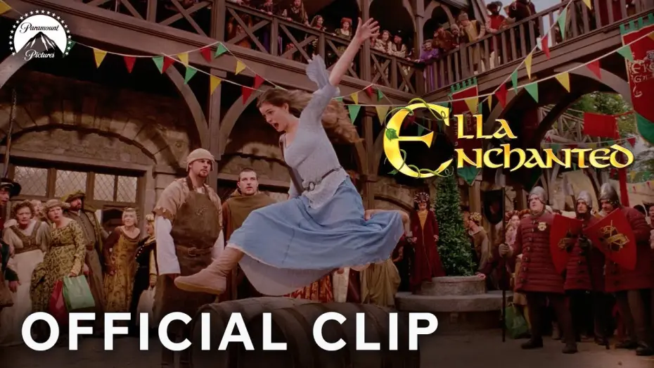 Watch film Ella Enchanted | "Freeze!" Market Theft Scene