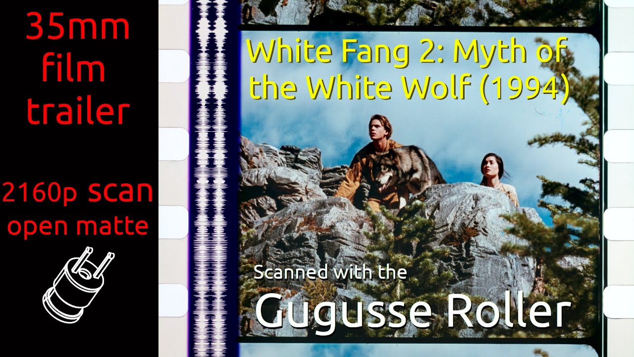 Watch film White Fang 2: Myth of the White Wolf | White Fang 2: Myth of the White Wolf (1994) 35mm film trailer, flat open matte, 2160p