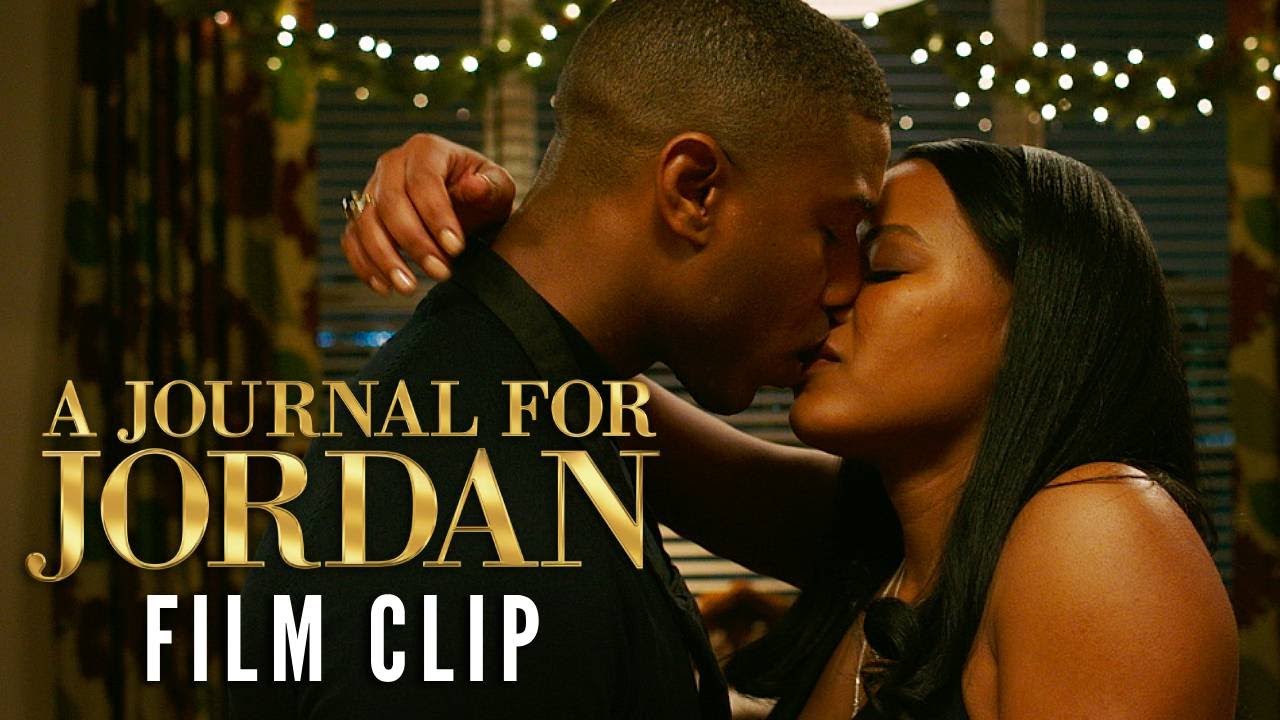 Watch film A Journal for Jordan | Christmas Kiss Clip