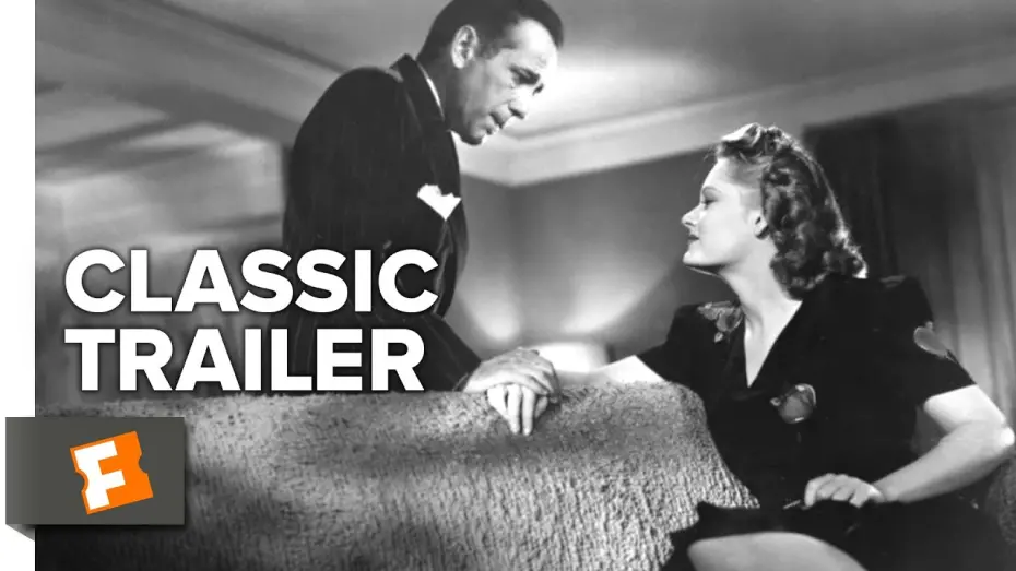 Watch film Conflict | Conflict (1945) Official Trailer - Humphrey Bogart, Alexis Smith Movie HD