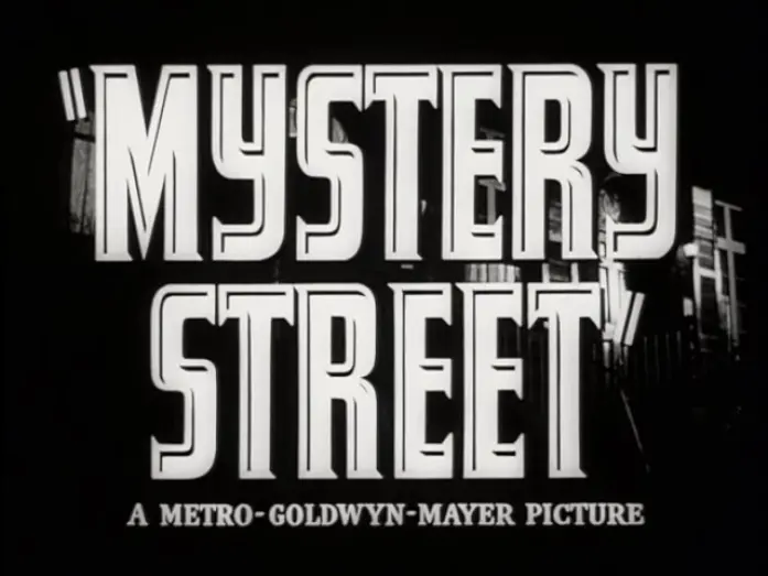 Watch film Mystery Street | Mystery Street 1950 Trailer