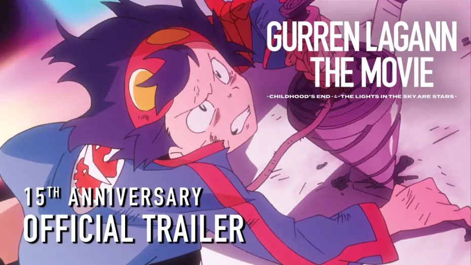 Watch film Gurren Lagann the Movie: The Lights in the Sky Are Stars | 15th Anniversary Official Trailer [Subtitled]