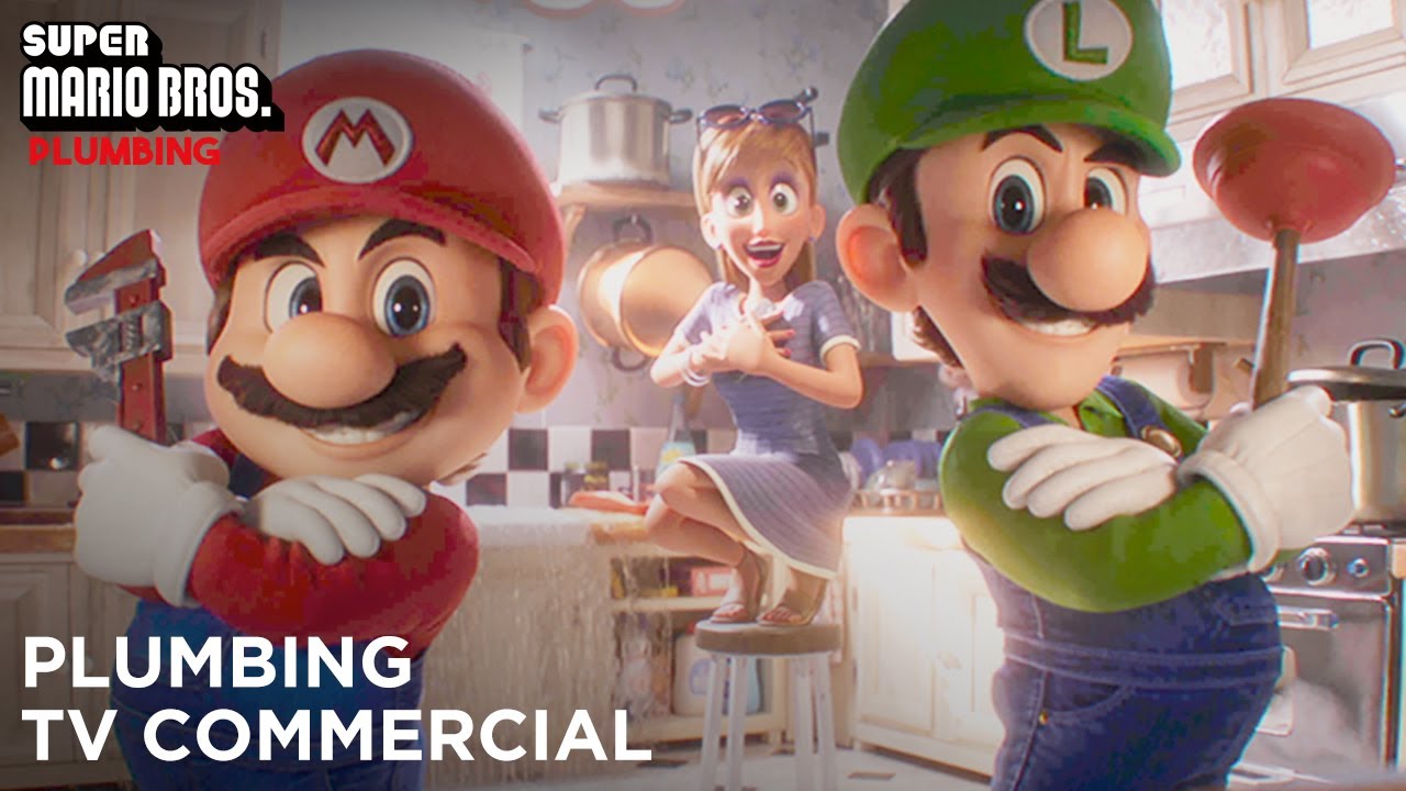 Watch film The Super Mario Bros. Movie | Super Mario Bros. Plumbing Commercial