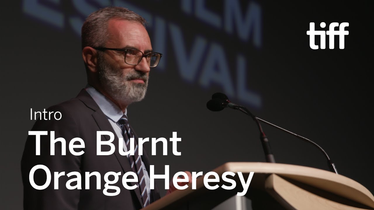 Watch film The Burnt Orange Heresy | THE BURNT ORANGE HERESY Director Intro | TIFF 2019