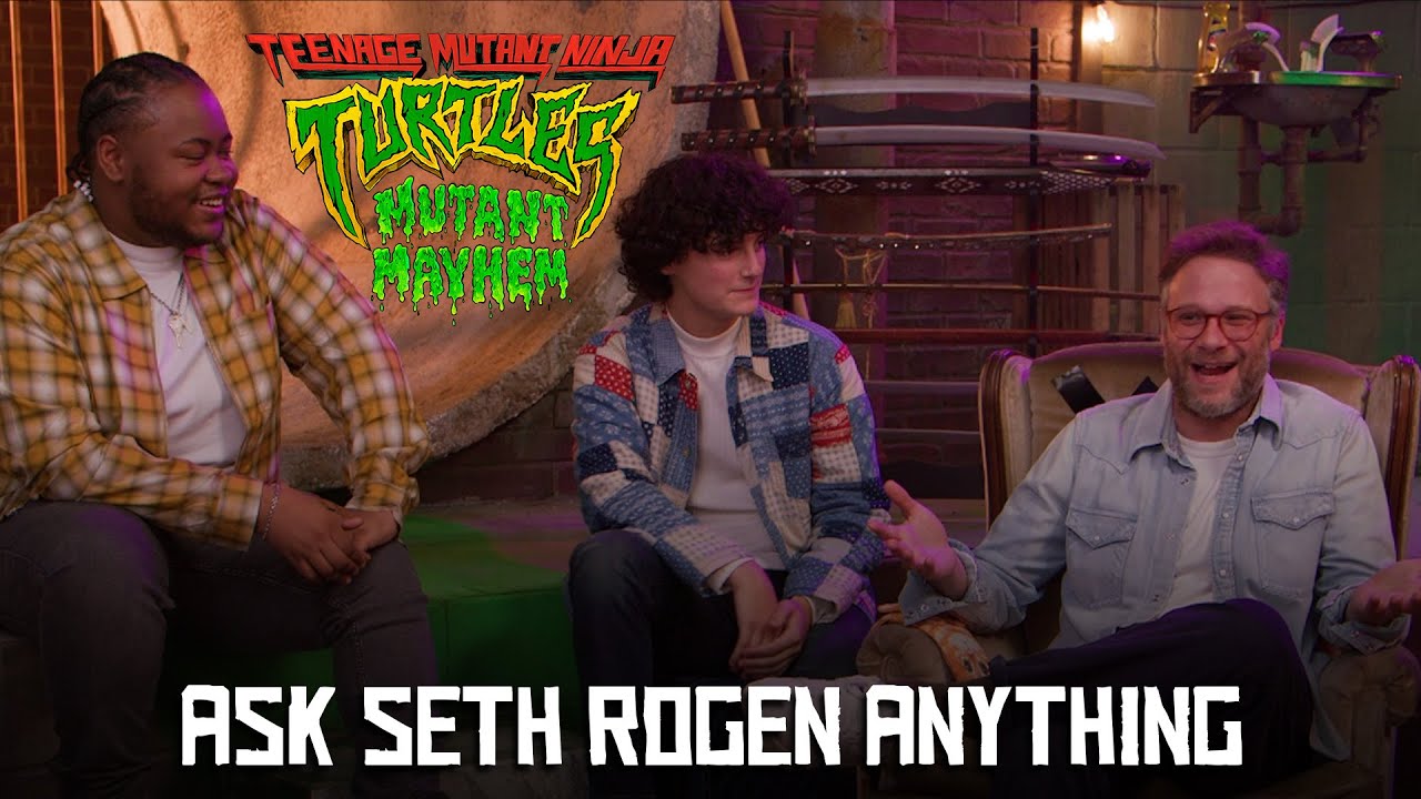 Watch film Teenage Mutant Ninja Turtles: Mutant Mayhem | Ask Seth Rogen Anything