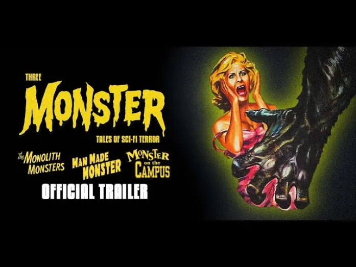 Watch film The Monolith Monsters | THREE MONSTER TALES OF SCI-FI TERROR (Eureka Classics) New & Exclusive Trailer