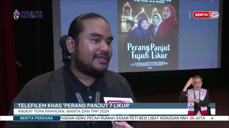 Watch film Perang Panjut Tujuh Likur | 25 MAC 2024 - BP - TELEFILEM KHAS PERANG PANJUT 7 LIKUR: ANGKAT TEMA RAMADAN, WANITA DAN TMP 2024