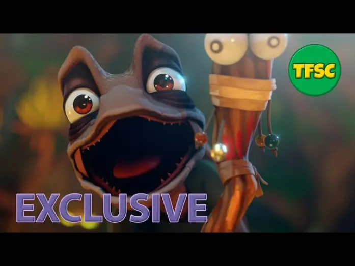 Watch film The Wishmas Tree | Behind the Scenes: Yarra the kooky Lizard in The Wishmas Tree