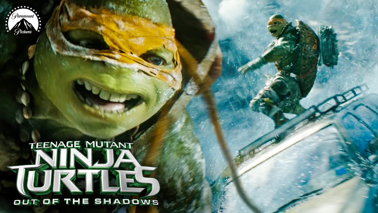 Watch film Teenage Mutant Ninja Turtles | Full Scene - Snow Mountain Chase