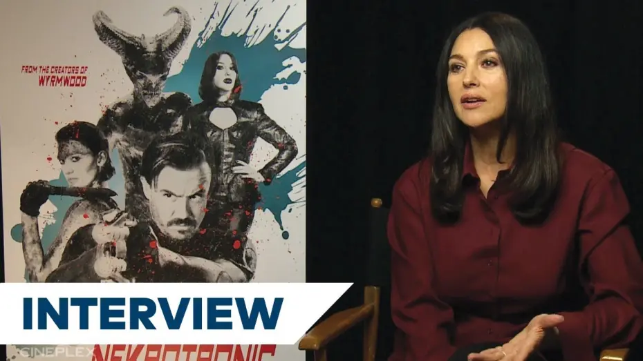 Watch film Nekrotronic | What Attracted Monica Bellucci To Her Role In Nekrotronic? | TIFF 2018