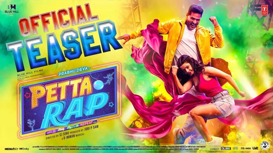 Watch film Petta Rap | Petta Rap Official Movie Teaser | Prabhu Deva, Vedhika | D.Imman | SJ Sinu | Jobi P Sam