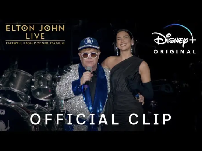 Watch film Elton John Live: Farewell from Dodger Stadium | "Cold Heart" with Dua Lipa Clip