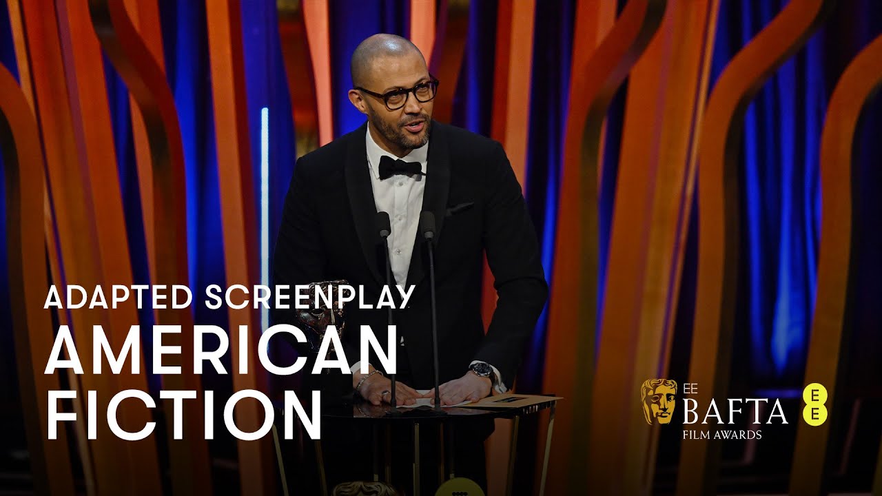 Watch film American Fiction | Cord Jefferson wins the Adapted Screenplay award for American Fiction | EE BAFTA Film Awards 2024