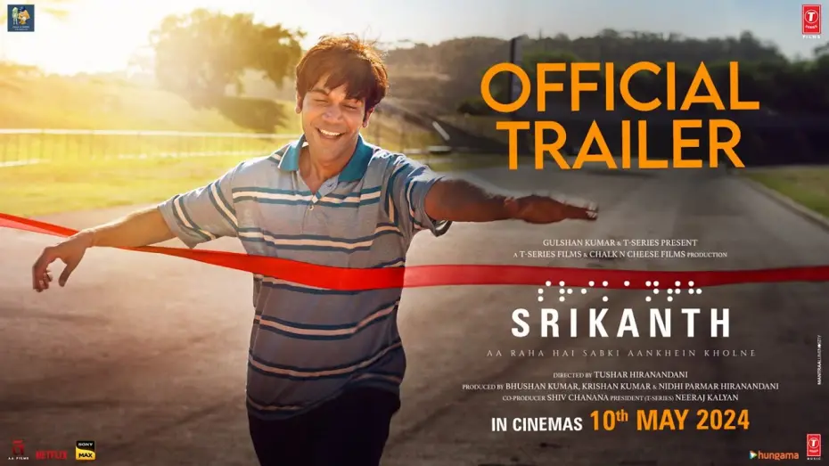 Watch film Srikanth | SRIKANTH (Official Trailer): RAJKUMMAR RAO | SHARAD, JYOTIKA, ALAYA | TUSHAR H I BHUSHAN K, NIDHI