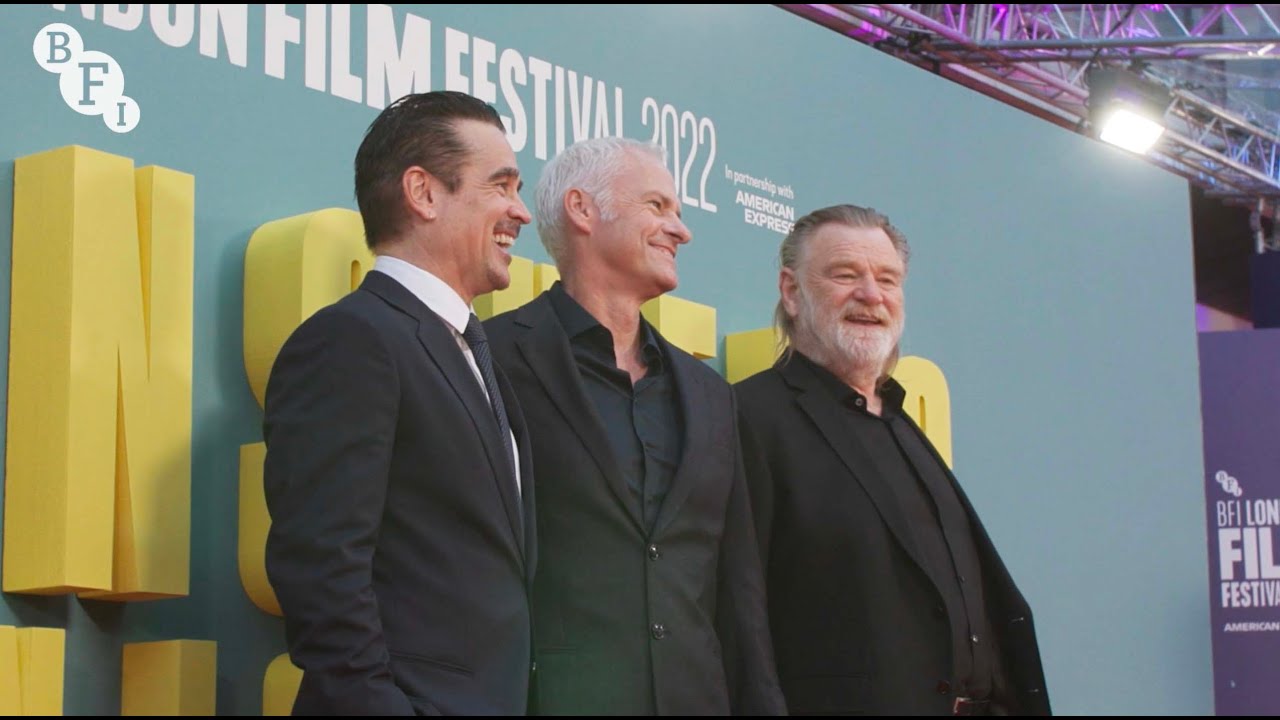 Watch film The Banshees of Inisherin | Colin Farrell and Brendan Gleeson on the Banshees of Inisherin red carpet at BFI LFF 2022