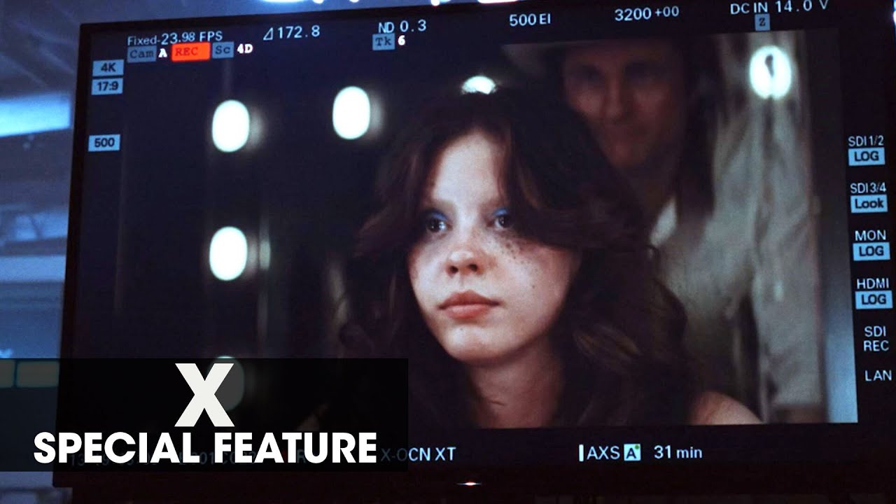 Watch film X | X (2022 Movie) Special Feature “Mia Goth” - Mia Goth, Brittany Snow