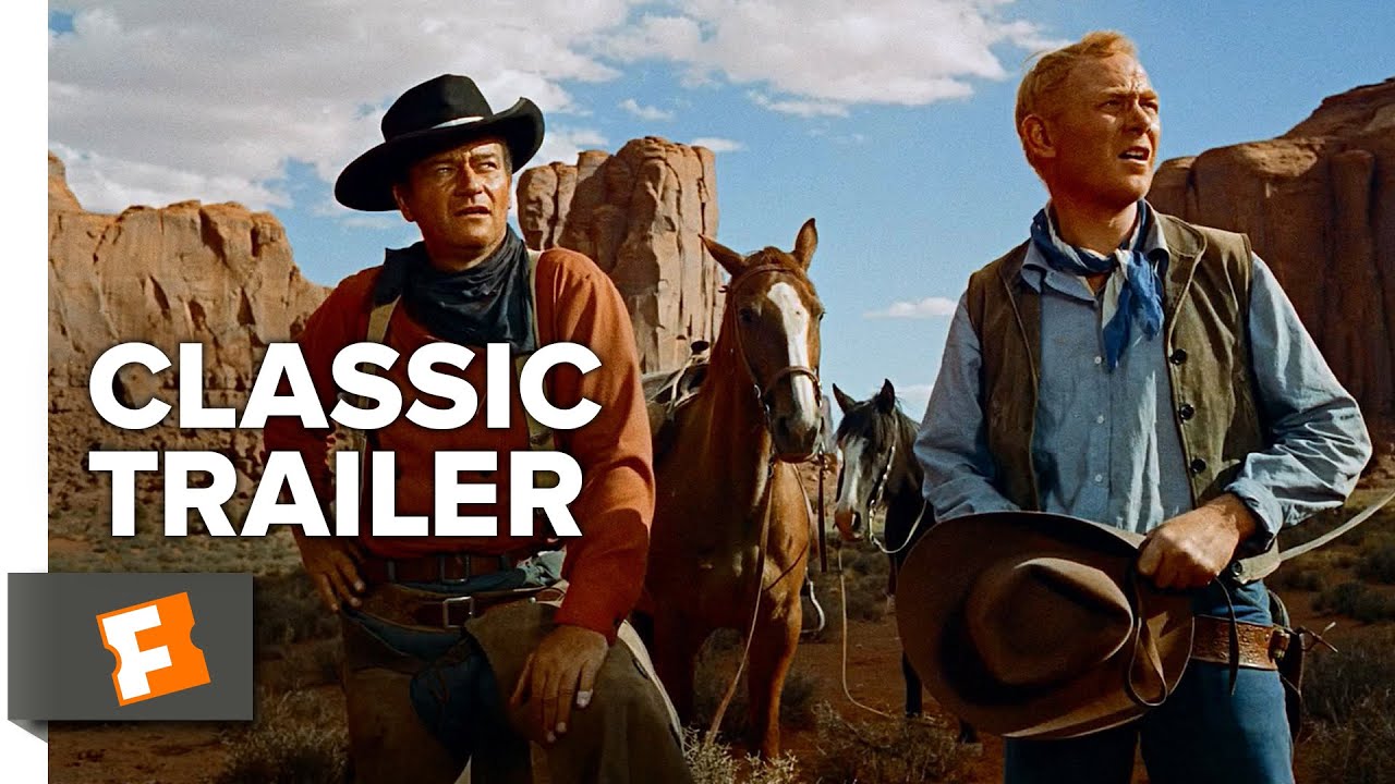 Watch film The Searchers | The Searchers (1956) Official Trailer - John Wayne, Jeffrey Hunter Movie HD