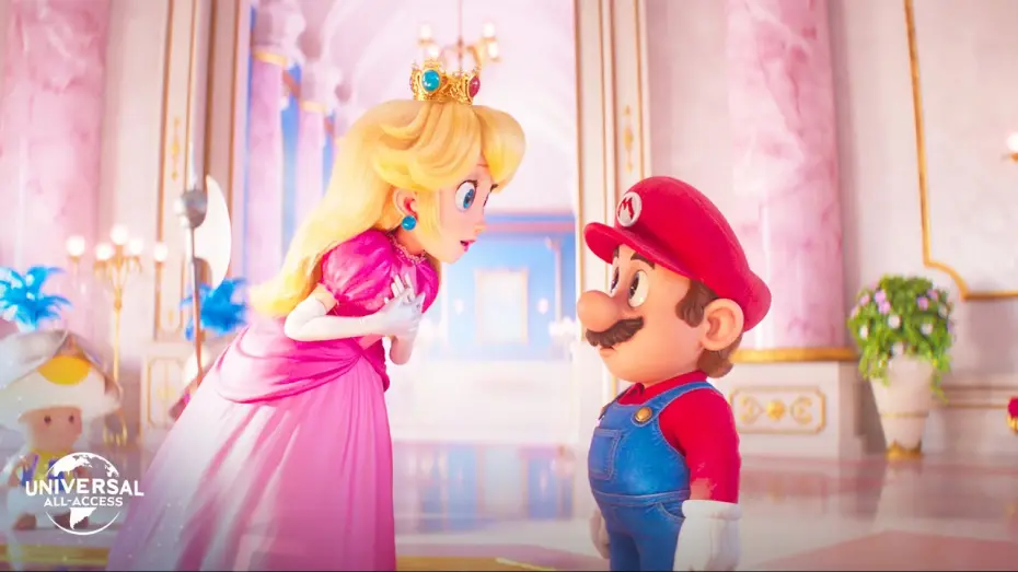 Watch film The Super Mario Bros. Movie | Meeting Princess Peach - Extended Preview