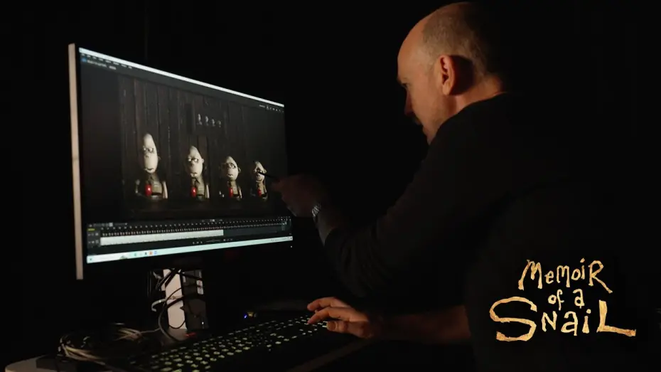 Watch film Memoir of a Snail | Behind The Scenes With Adam Elliot - Animating