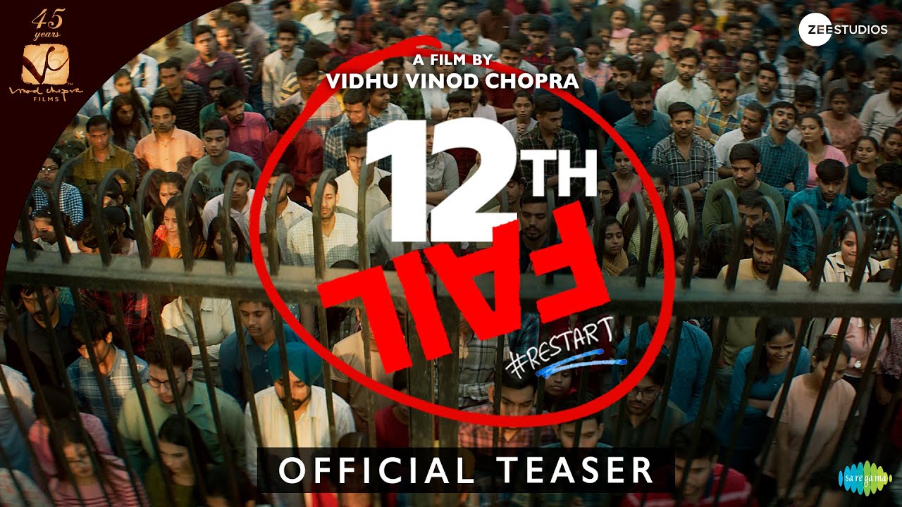 Watch film 12th Fail | 12th Fail Official Teaser | Vidhu Vinod Chopra | Vikrant Massey | 27th October 2023