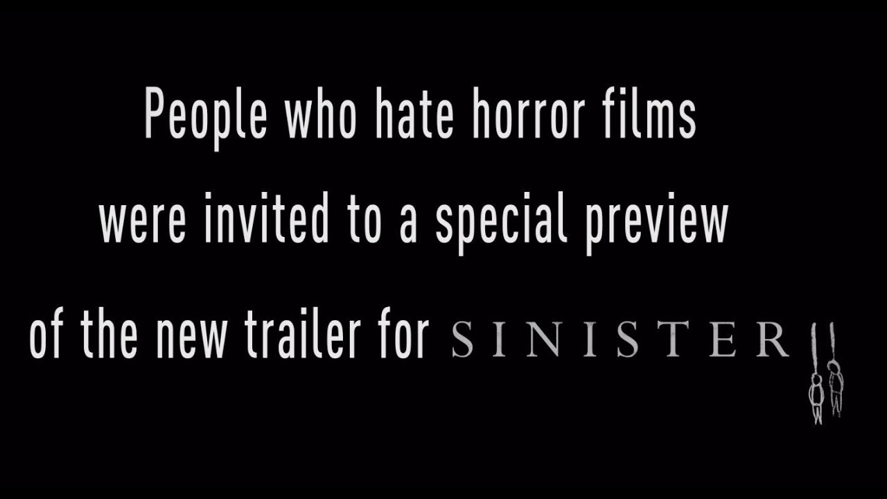 Watch film Sinister 2 | TRAILER REACTION VIDEO