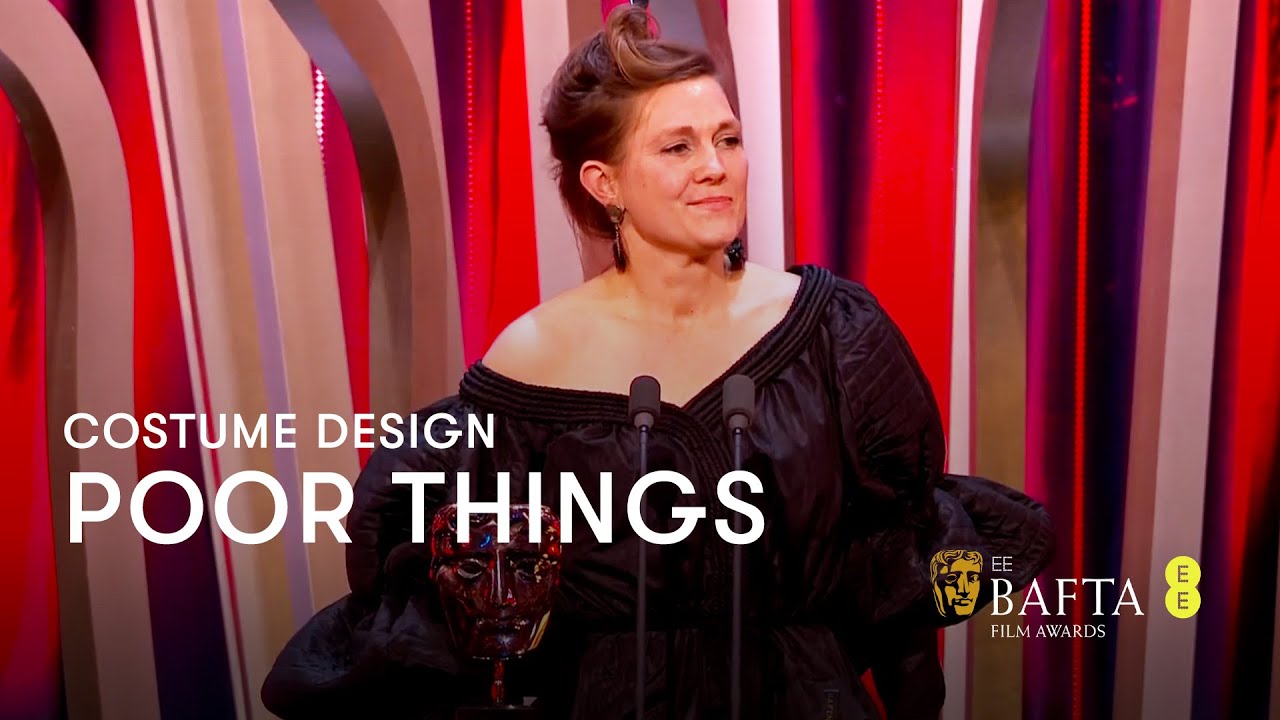 Watch film Poor Things | Poor Things wins for Costume Design | EE BAFTA Film Awards 2024