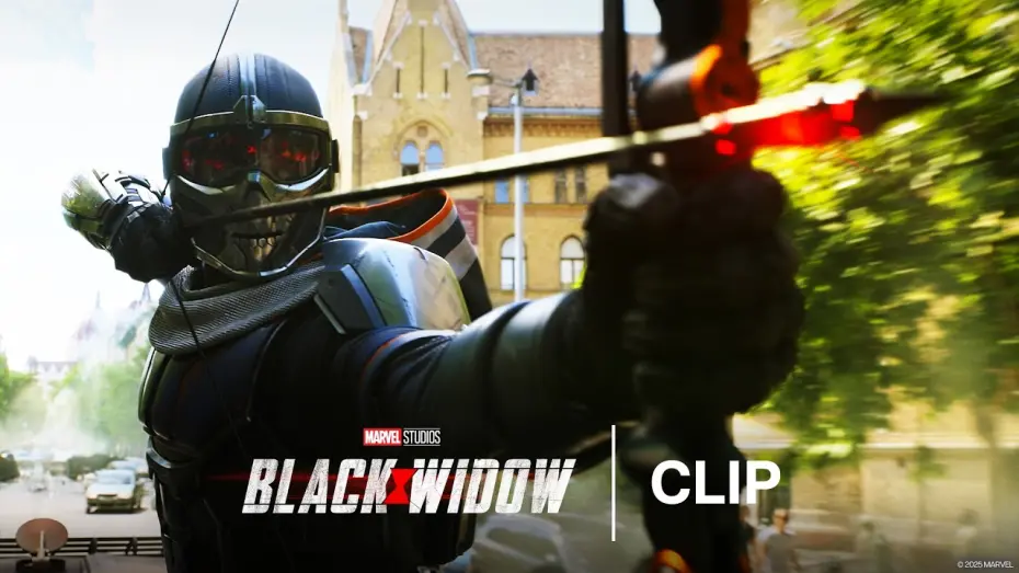 Watch film Black Widow | Yelena and Natasha vs Taskmaster Chase Scene - Official Clip