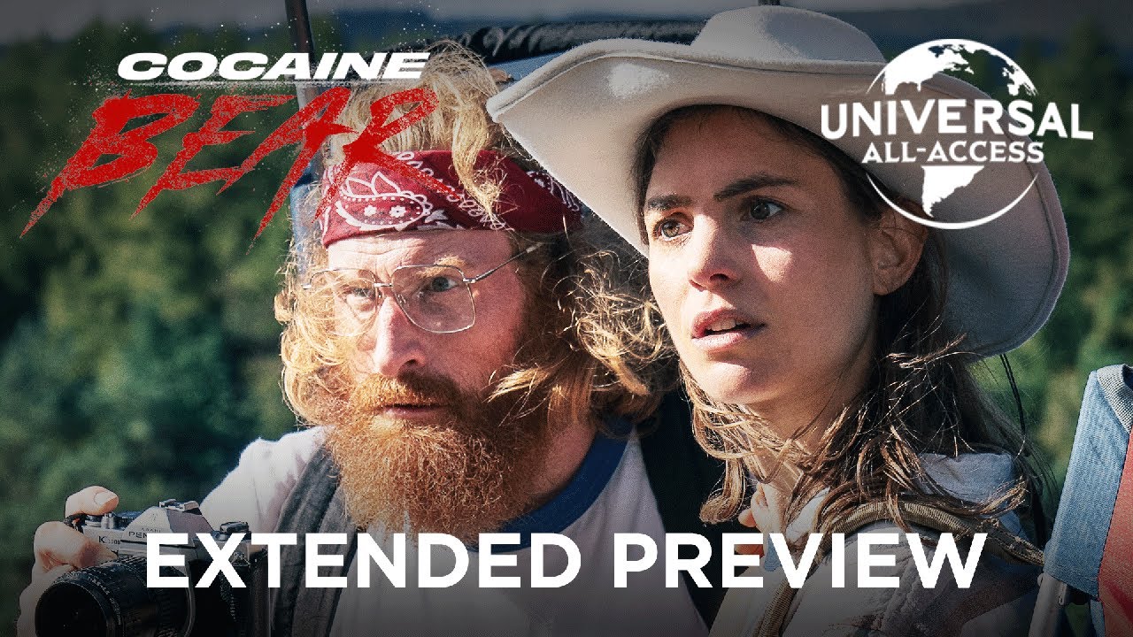 Watch film Cocaine Bear | The Camping Trip From HELL Extended Preview