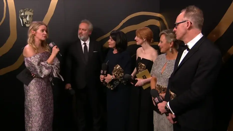 Watch film 1917 | Sam Mendes & the Crew of 1917 Discuss Winning Outstanding British Film | EE BAFTA Film Awards 2020