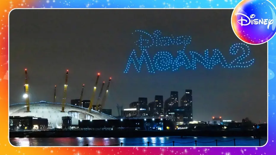 Watch film Moana 2 | Drone Show in London