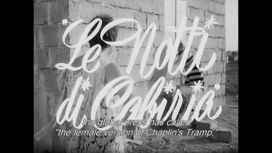 Watch film Nights of Cabiria | Le notti di Cabiria (1957) ORIGINAL TRAILER (SUB)