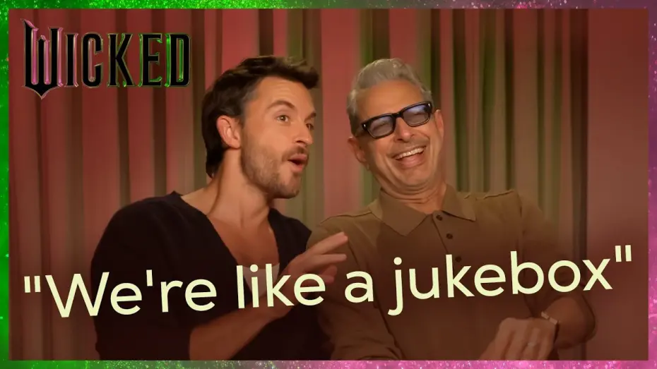 Watch film Wicked | Jeff Goldblum and Jonathan Bailey WON’T STOP SINGING in wild Wicked interview