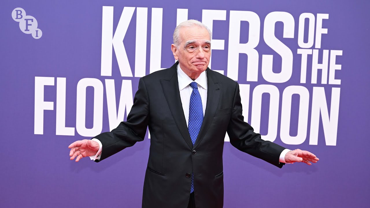 Watch film Killers of the Flower Moon | Martin Scorsese arrives for Killers of the Flower Moon at the BFI London Film Festival 2023