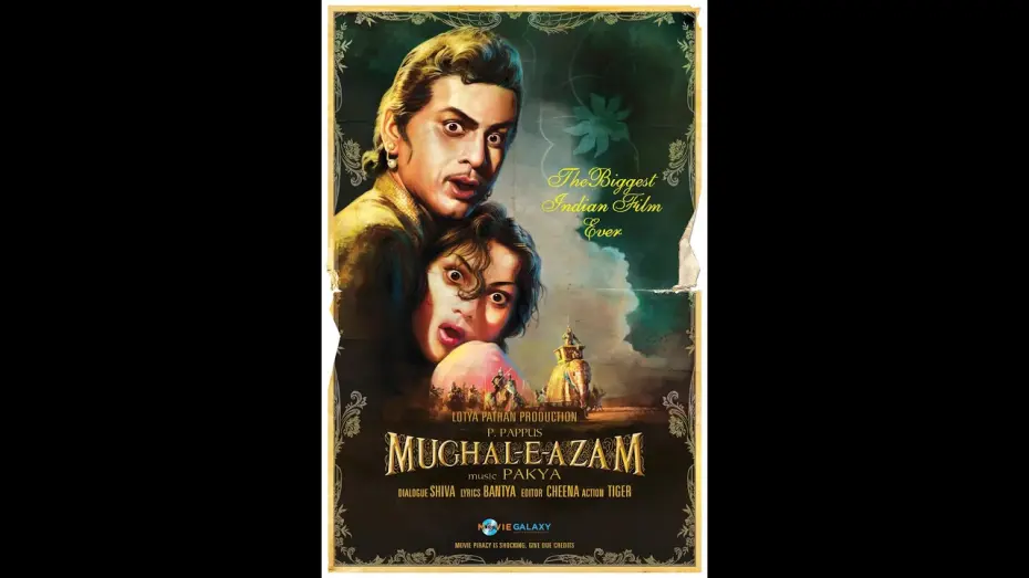 Watch film Mughal-e-Azam | MUGHAL E AZAM (1960) Theatrical Trailer - Prithviraj Kapoor, Madhubala, Dilip Kumar