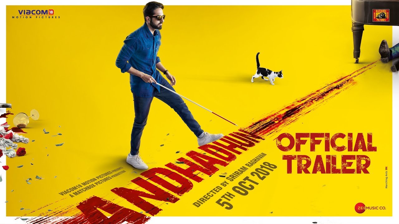 Watch film Andhadhun | AndhaDhun | Official Trailer | Tabu | Ayushmann Khurrana | Radhika Apte | 5th October